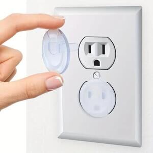 10 Pack Baby Proof Outlet Covers Childproof Socket Protectors Toddler Safety